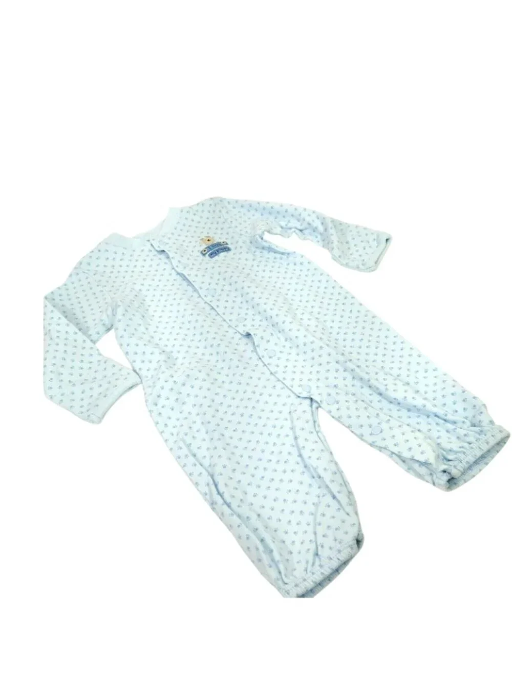 Set of 3 Carters Old Navy One Piece Bodysuits Pajamas Boys Size 6 Months